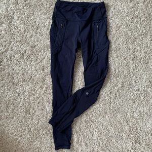 Navy Lululemon Leggings